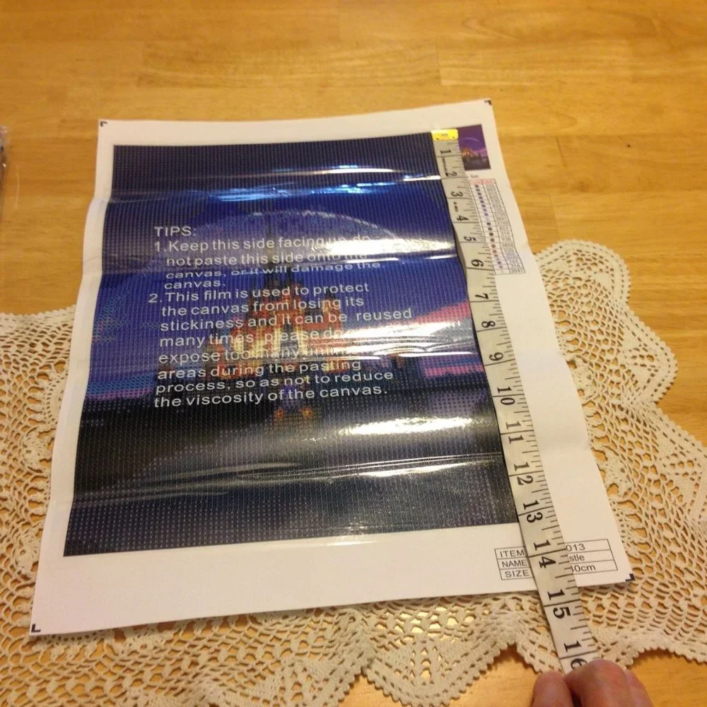 Diamond Painting Kit of Castle, new item